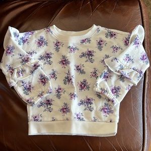 Janie & Jack Ruffled Sweatshirt. Size 2T.